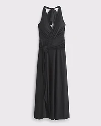 Knot-Front Maxi Dress