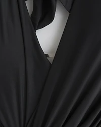 Knot-Front Maxi Dress