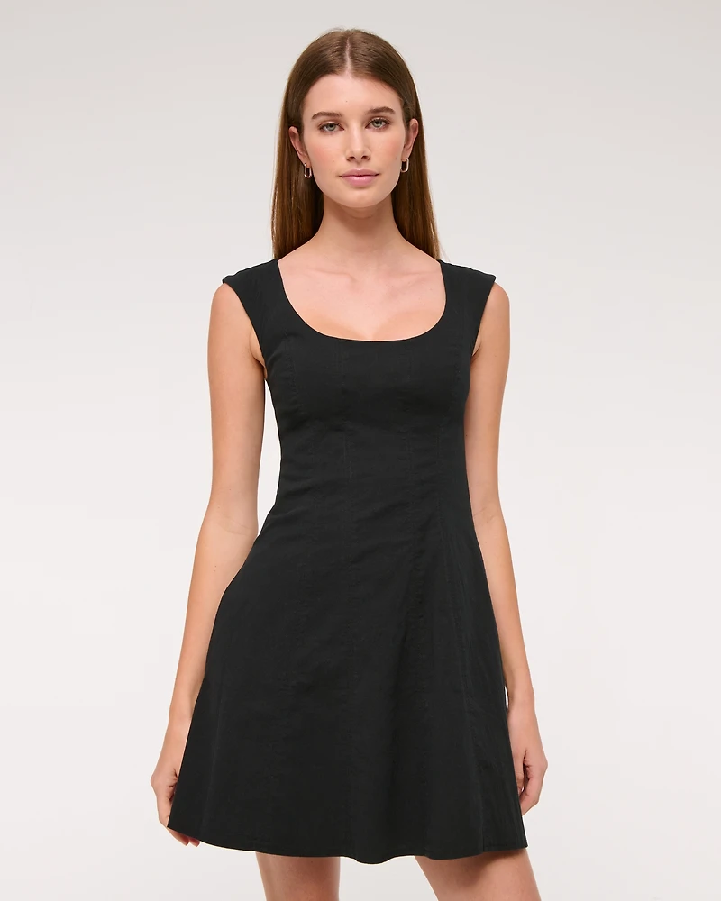 The A&F Mila Cap Sleeve Mini Dress
