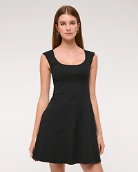 The A&F Mila Cap Sleeve Mini Dress