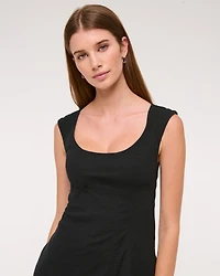 The A&F Mila Cap Sleeve Mini Dress