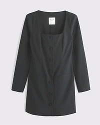 The A&F Mara Long-Sleeve Mini Dress