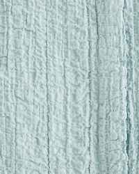 Textured Mini Shirt Dress