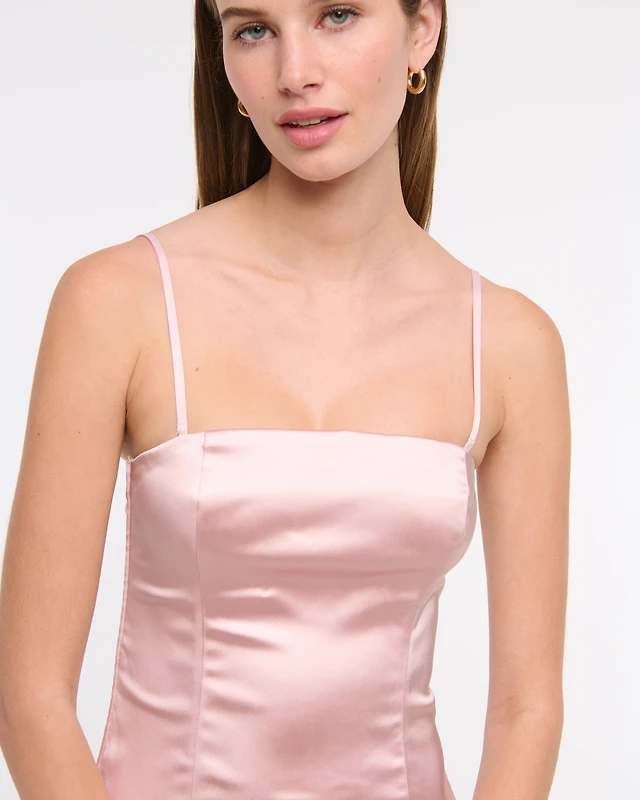 Abercrombie & Fitch The A&F Giselle Drop-Waist Maxi Dress | The Summit