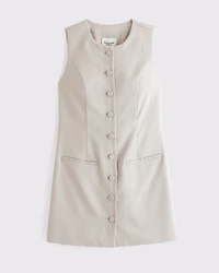 The A&F Mara High-Neck Vest Mini Dress