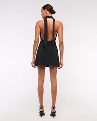 Halter Knit Mini Dress