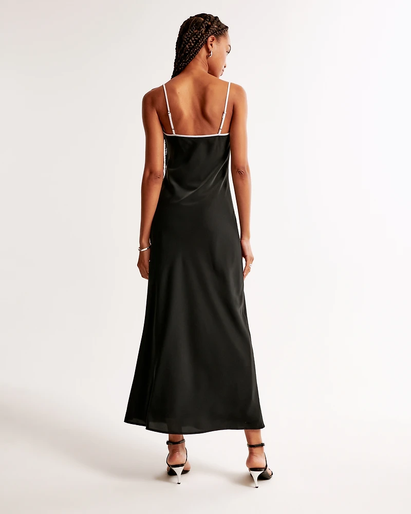 The A&F Julia Slip Maxi Dress