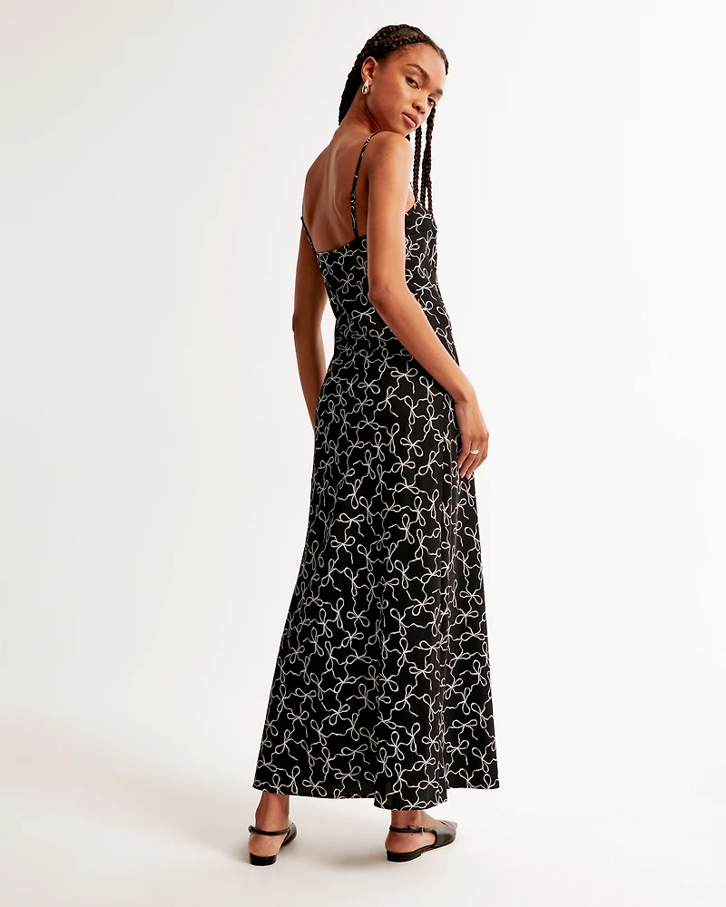 Abercrombie & Fitch The A&F Julia Slip Maxi Dress | The Summit