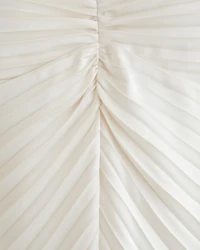 The A&F Giselle Sunburst Pleated Maxi Dress