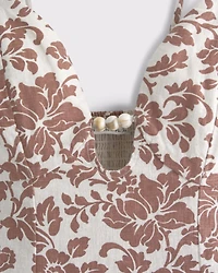 Beaded Flowy Midi Dress