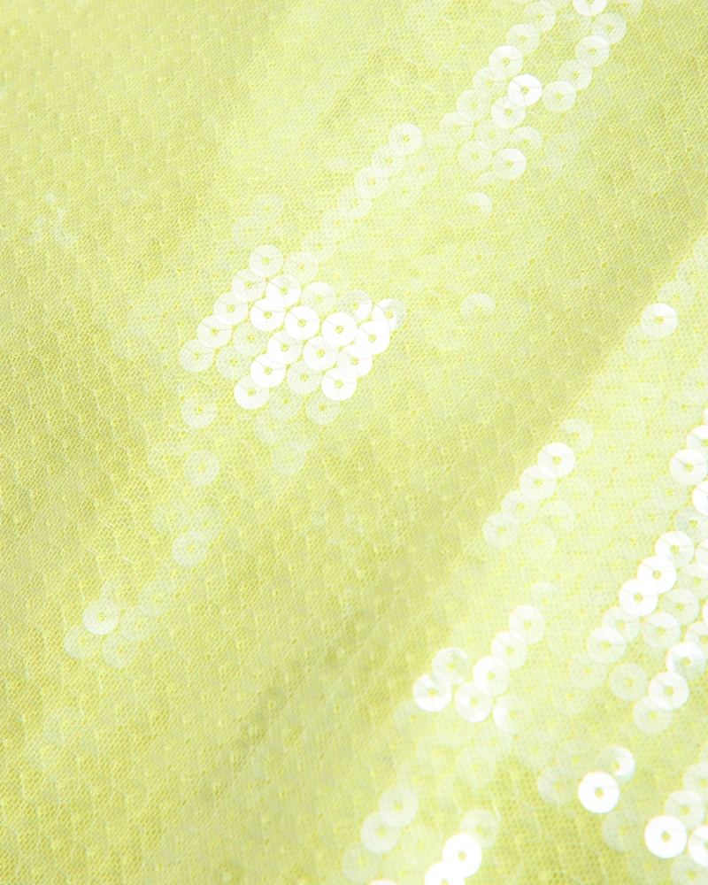 Strapless Sequin Mini Dress