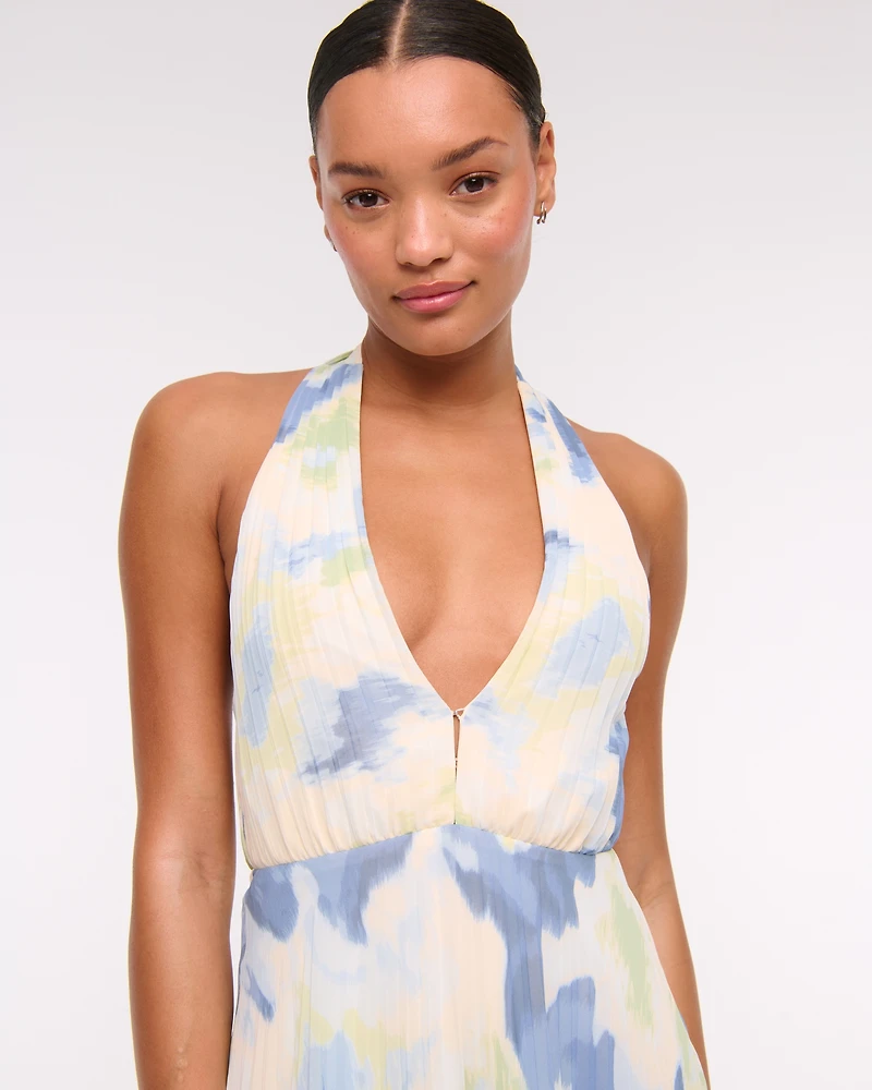 The A&F Giselle Halter Maxi Dress