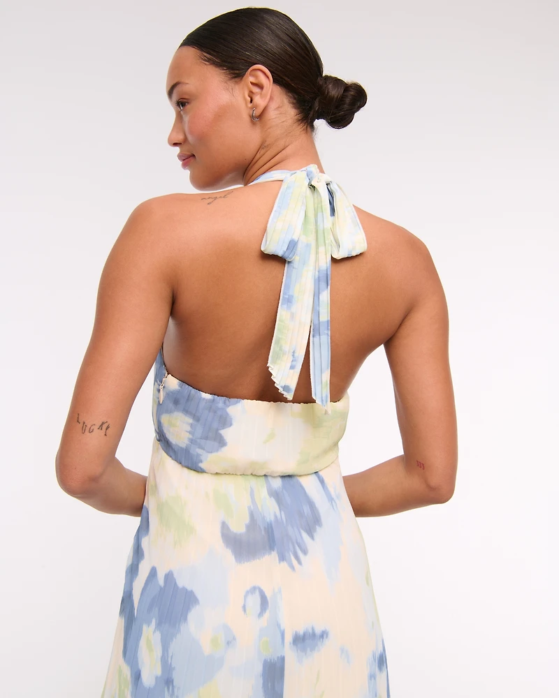The A&F Giselle Halter Maxi Dress