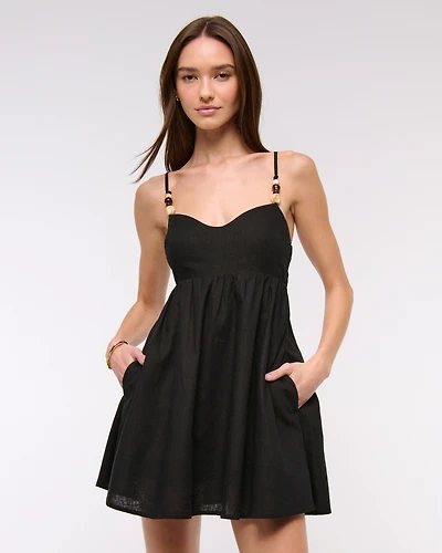 Beaded Sweetheart Babydoll Skort