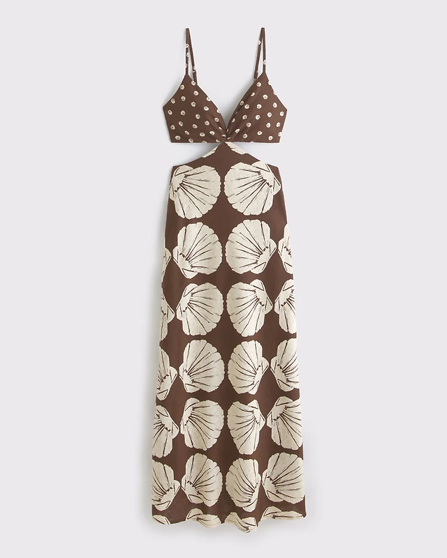 women's gauze maxi dress Gauze Maxi Dress