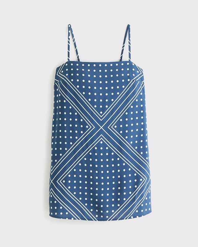 VS Modal Soft & Lace Trim Straight-Neck Slip Dress | Arden Fair