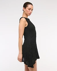 Slash Lace Mini Dress