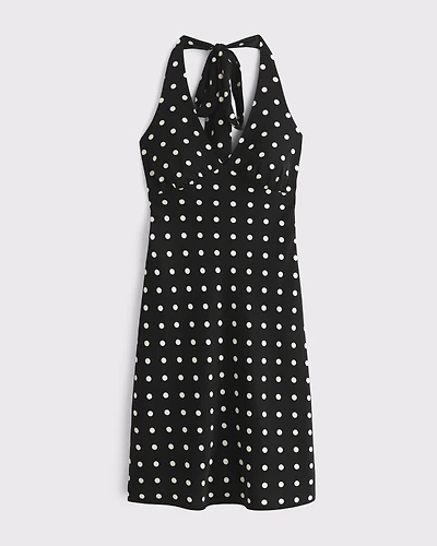 Halter Slip Midi Dress