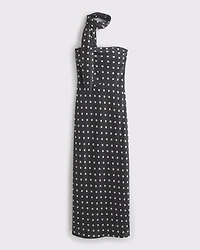 The A&F Julia Strapless Scarf Maxi Dress
