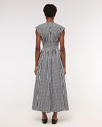 Twist-Front Maxi Dress