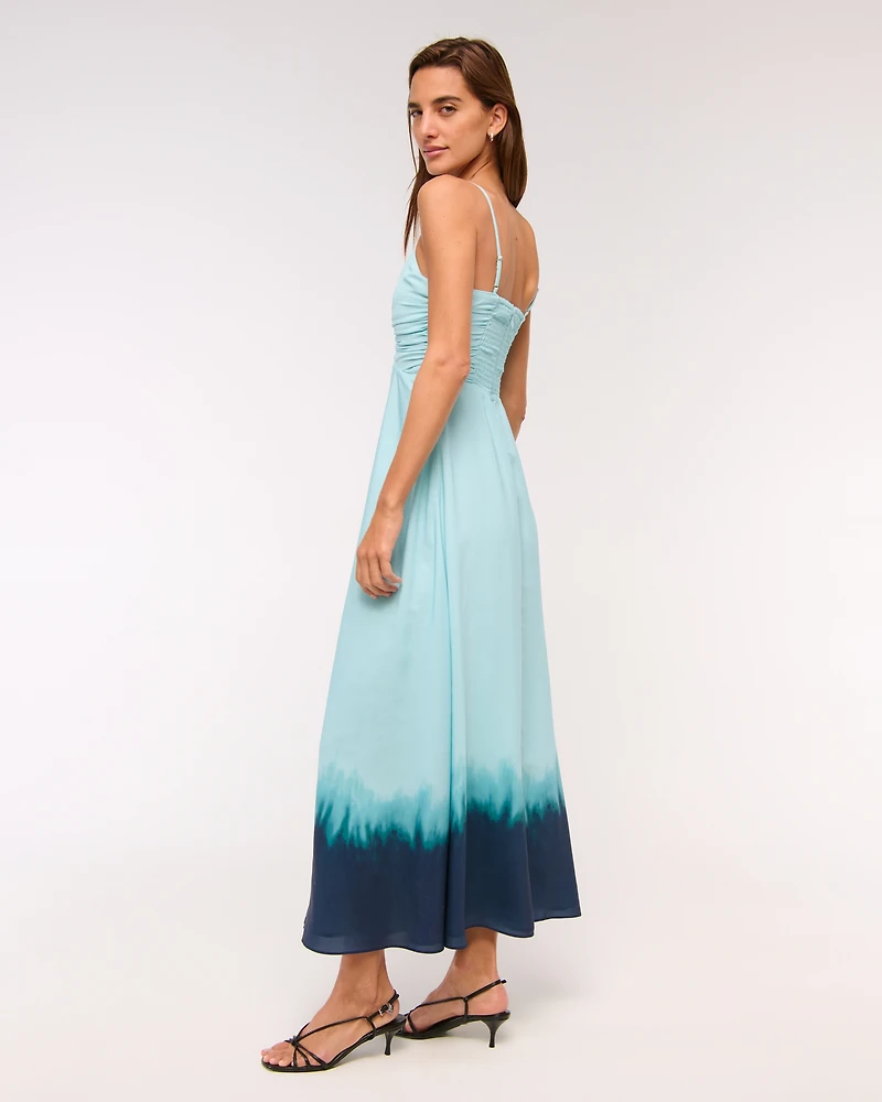 Bra-Free Hardware Maxi Dress