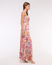 The A&F Giselle Strapless Drama Maxi Dress