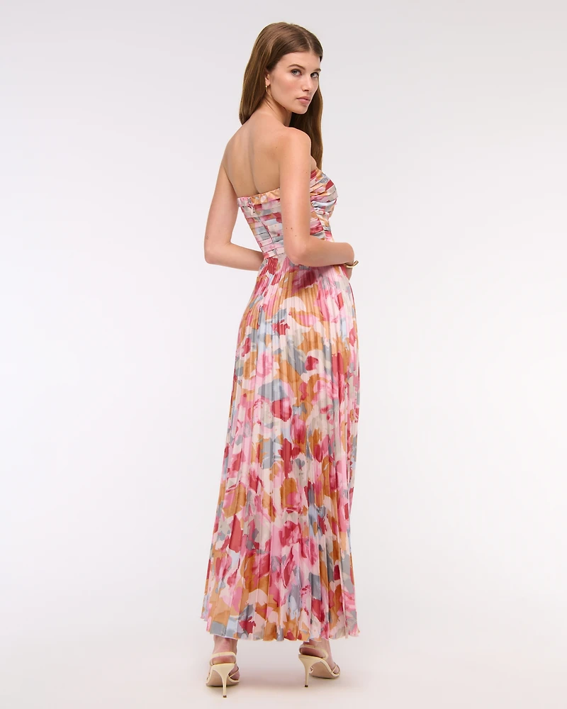 The A&F Giselle Strapless Drama Maxi Dress