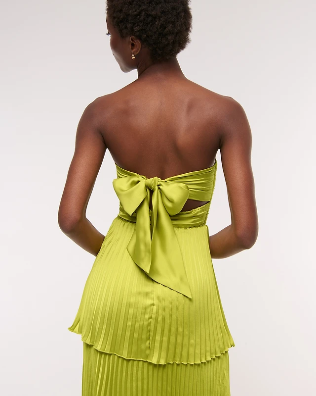Abercrombie & Fitch The A&F Giselle Strapless Tiered Maxi Dress | Arden Fair Abercrombie & Fitch The A&F Giselle Strapless Tiered Maxi Dress | Arden Fair