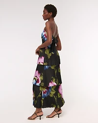 The A&F Giselle Strapless Tiered Maxi Dress