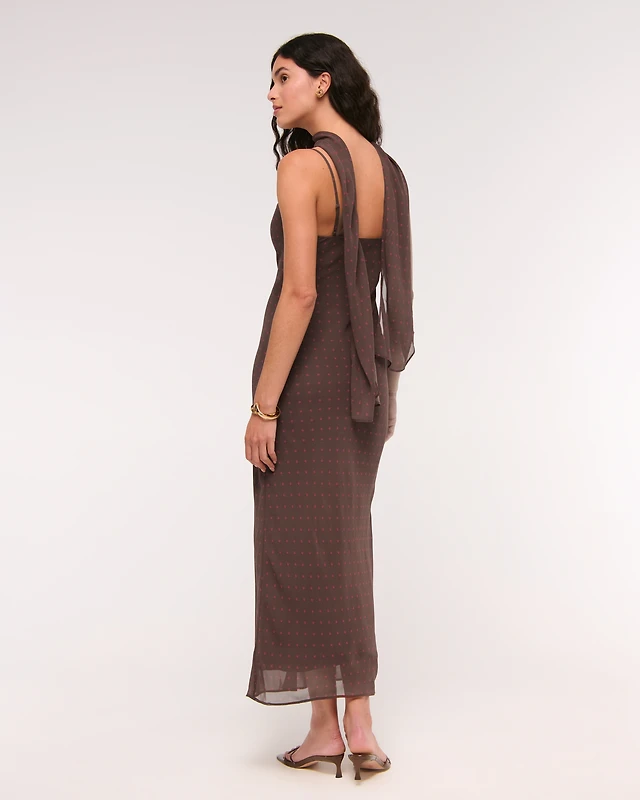 Abercrombie & Fitch The A&F Julia Slip Scarf Maxi Dress | Arden Fair Abercrombie & Fitch The A&F Julia Slip Scarf Maxi Dress | Arden Fair