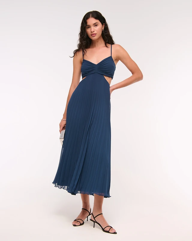 abercrombie pleated dress & Fitch The A&F Giselle Tiered Maxi Imported. A&F Giselle 5-in-1 Convertible Maxi