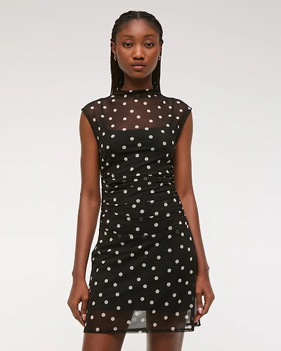 The A&F Paloma Mesh Mini Dress