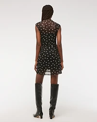 The A&F Paloma Mesh Mini Dress