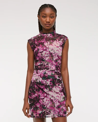 The A&F Paloma Mesh Mini Dress