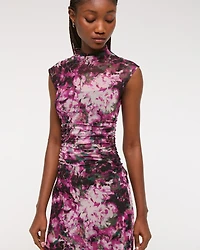 The A&F Paloma Mesh Mini Dress