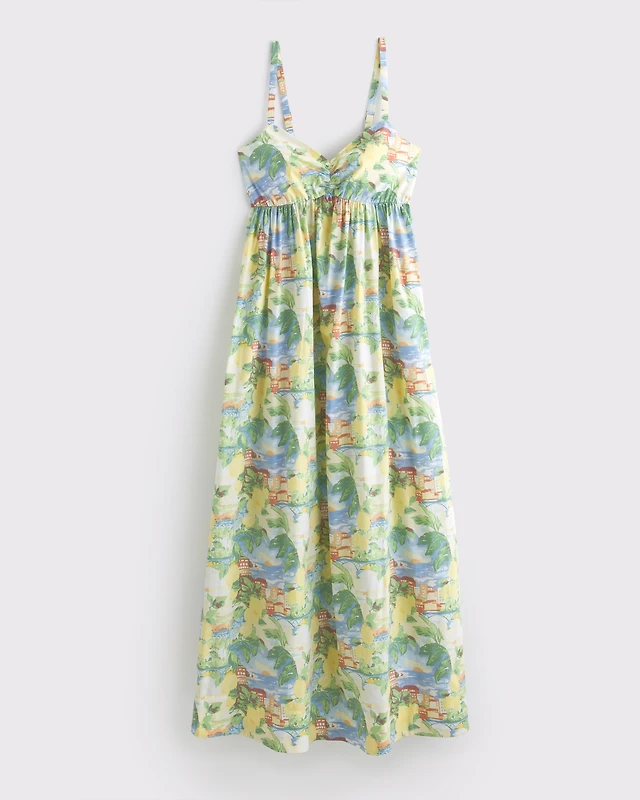 Banana Republic Stretch-Sateen Sweetheart Maxi Dress | Arden Fair Banana Republic Stretch-Sateen Sweetheart Maxi Dress | Arden Fair