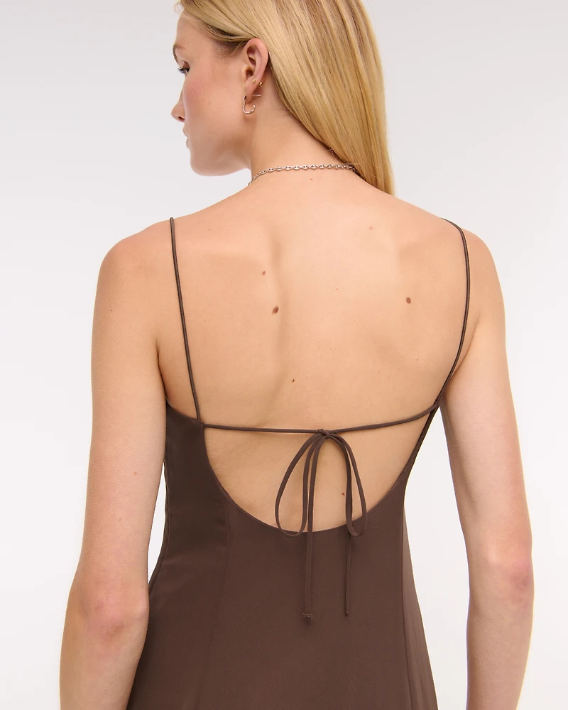 Sheer Flowy Maxi Dress