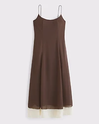 Sheer Flowy Maxi Dress
