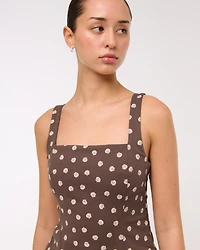 The A&F Mila Bubble Hem Mini Skort
