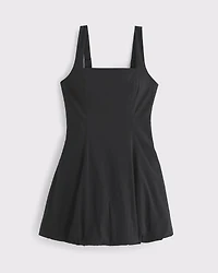 The A&F Mila Bubble Hem Mini Skort