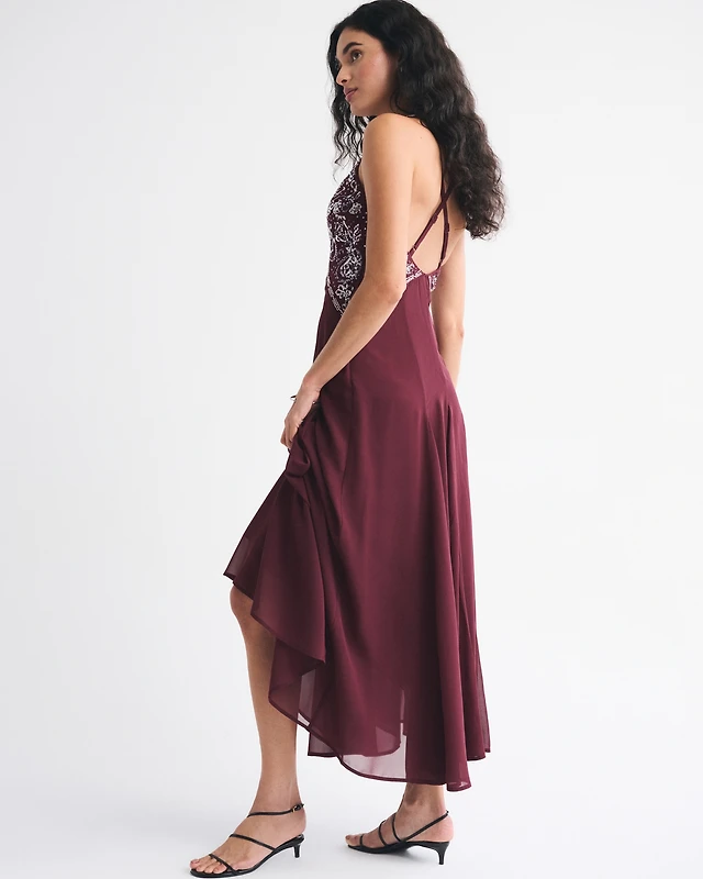 self portrait black crepe diamante midi dress Black Crepe Midi Dress – self-portrait-US