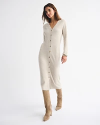 Duster Maxi Sweater Dress