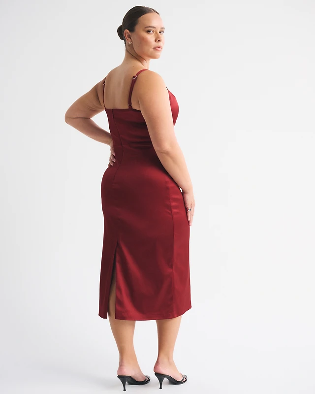Abercrombie & Fitch Corset Sequin Midi Dress | Arden Fair Abercrombie & Fitch Corset Sequin Midi Dress | Arden Fair