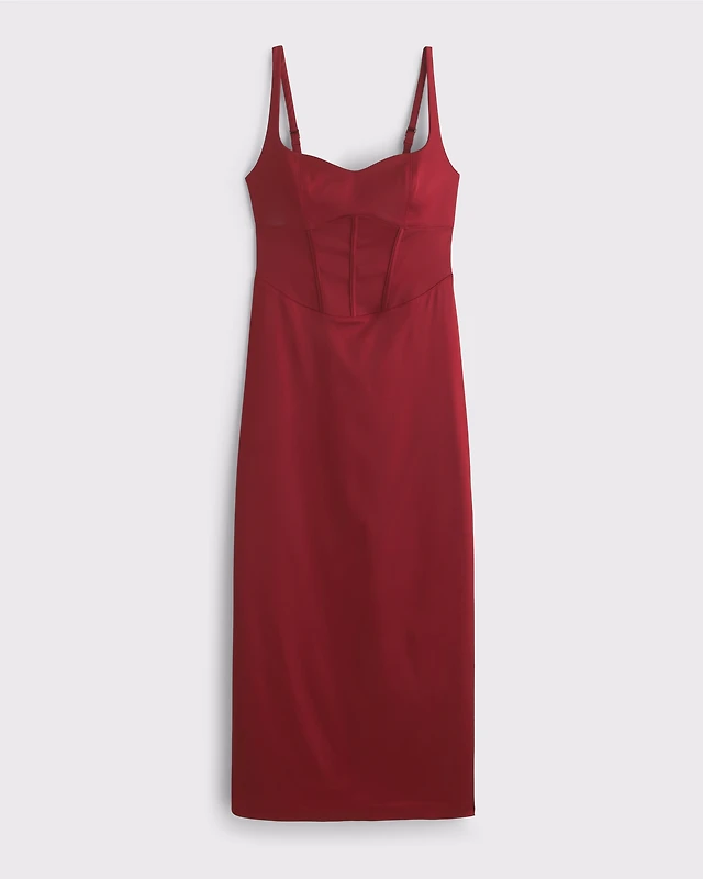 Forever 21 Asymmetrical Sequin Midi Dress