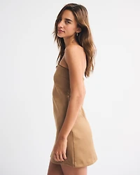 The A&F Scarlett Strapless Vegan Suede Skort