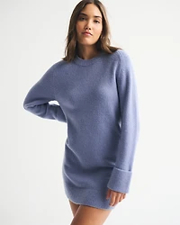 The A&F Madeline Cable Mini Sweater Dress