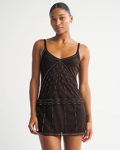 Windsor Felicia Floral Beaded Mini Dress | MainPlace Mall Windsor Felicia Floral Beaded Mini Dress | MainPlace Mall