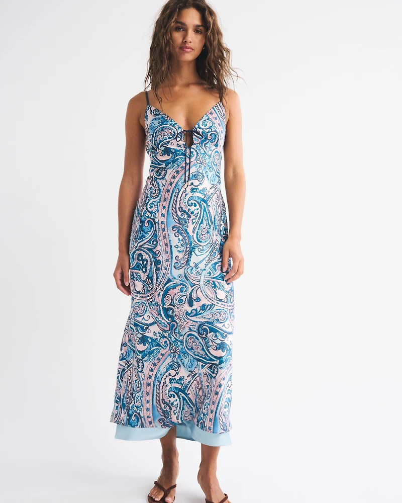 2-in-1 Reversible Julia Slip Maxi Dress