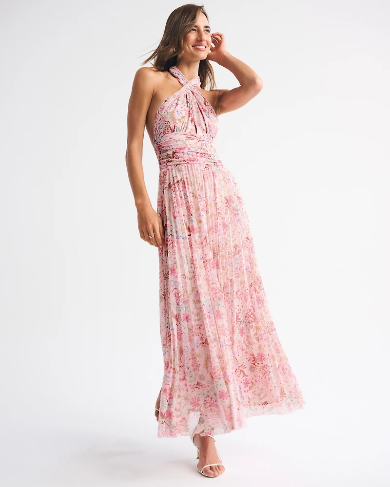 5-in-1 Convertible A&F Giselle Maxi Dress