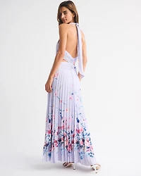 The A&F Giselle Plunge Halter Maxi Dress